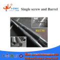 Plastic extruder conical twin screw and barrel for PVC pipe/profile